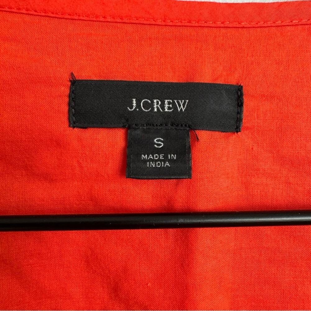 J. Crew Leda Embroidered Popover Dress (Small) - Picture 5 of 10
